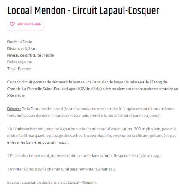 photo du site guide de la randonn�e