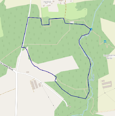 trace GPS